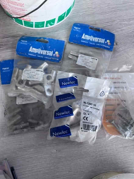 Photo of free Metal Lugs, glands, bushes, locknut (Southend SS1) #1