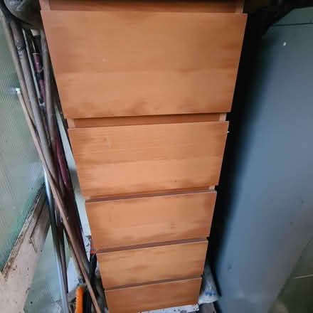 Photo of free Wooden 5 drawer cabinet (Southgate RH11) #1