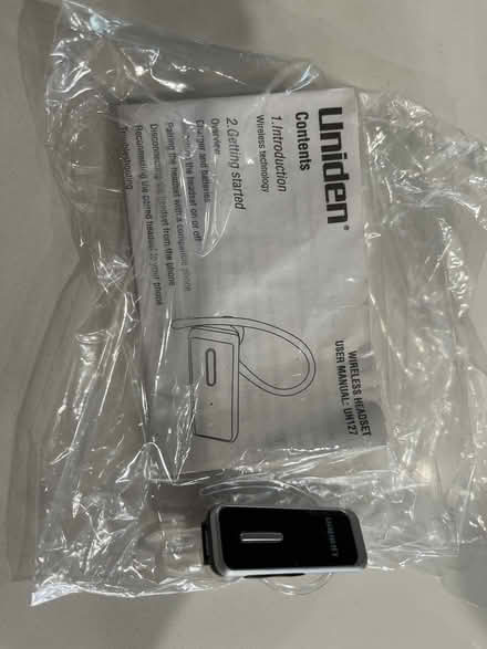 Photo of free Uniden wireless headset (Albany Hillside) #1