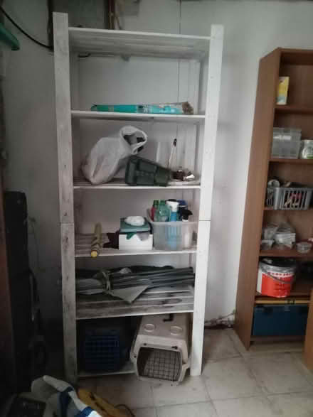 Photo of free White shelving unit. (Hanworth TW13) #1