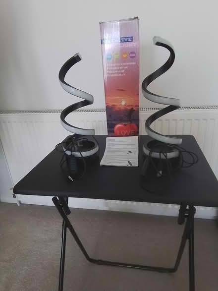 Photo of free Pair of lamps (Peacehaven) #1