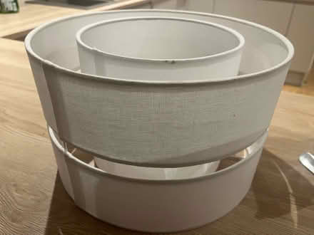 Photo of free White lampshade (Kendal) #1