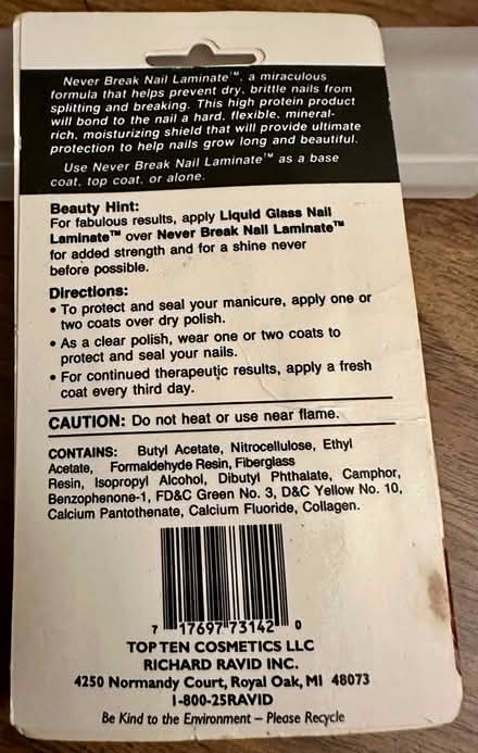 Photo of free Never Break Nail Laminate (West San Jose 95128) #2