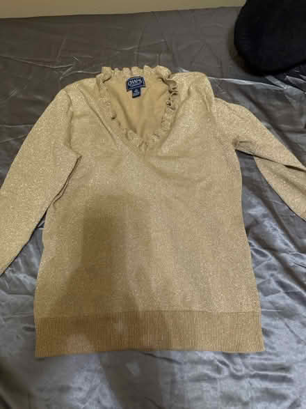 Photo of free Chaps Gold Shirt (Clason Point Bronx NY) #1