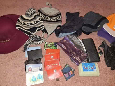 Photo of free Hats gloves and wallets (Brentford Gate TW8) #1