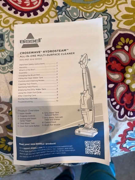 Photo of free Bussell Crosswave Cleaner (Cambrian areA) #3