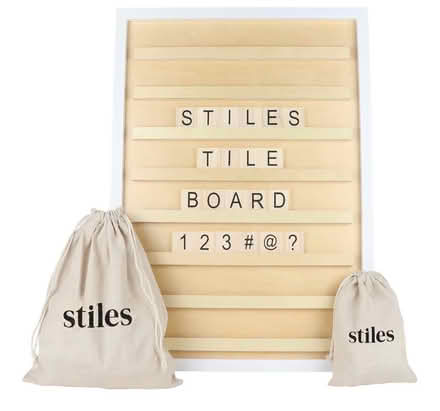 Photo of Tile letter board (white (Silver Spring, MD) #1