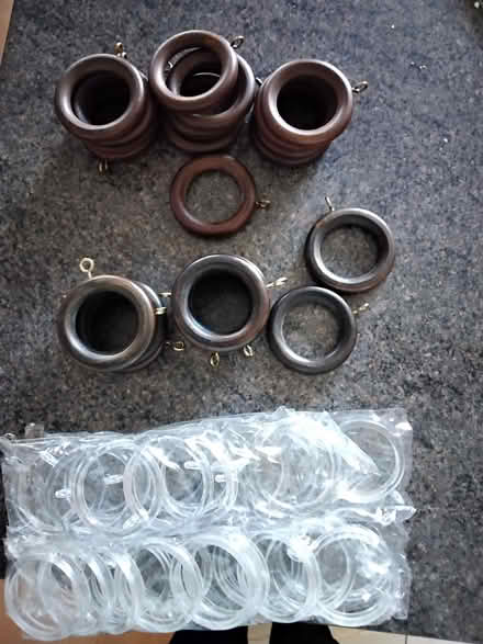 Photo of free Curtain rings (Cherwell Heights OX16) #1