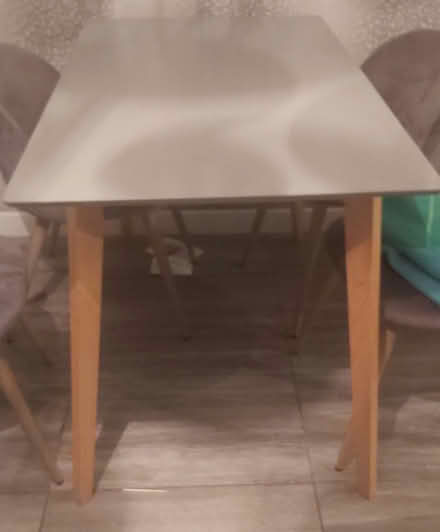 Photo of free Grey wall unit and Grey table (Boldmere B73) #2