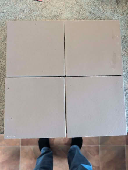 Photo of free 32 grey quarry tiles (Cowley OX4) #1