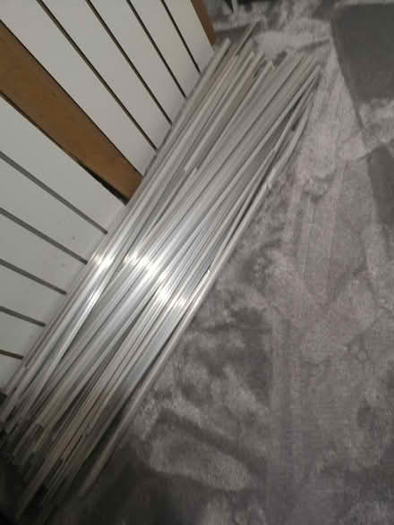 Photo of free White paneling with aliminium rails (Cheadle SK8) #1