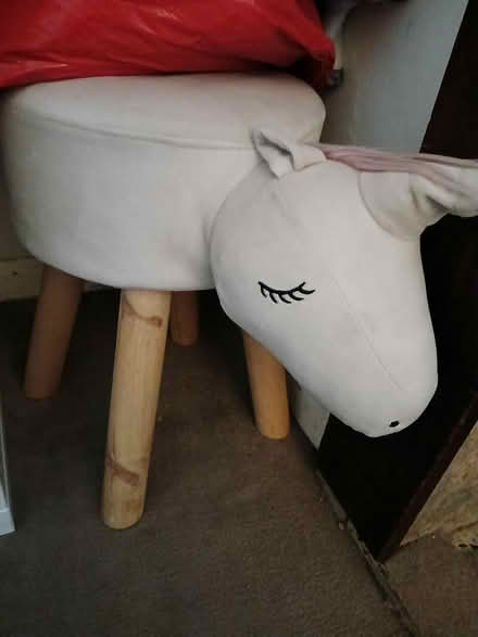Photo of free Unicorn stool (Cheddington LU7) #1