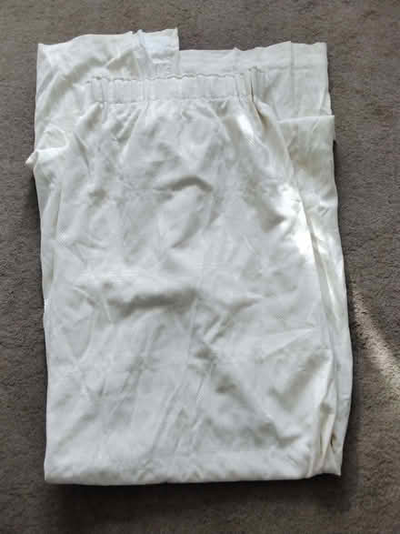 Photo of free Long cream curtains (Cherwell Heights OX16) #1