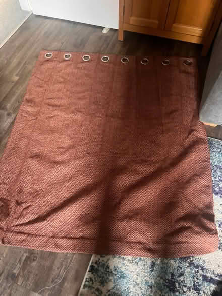Photo of free Pair of curtains (Coton Meadows CV23) #1