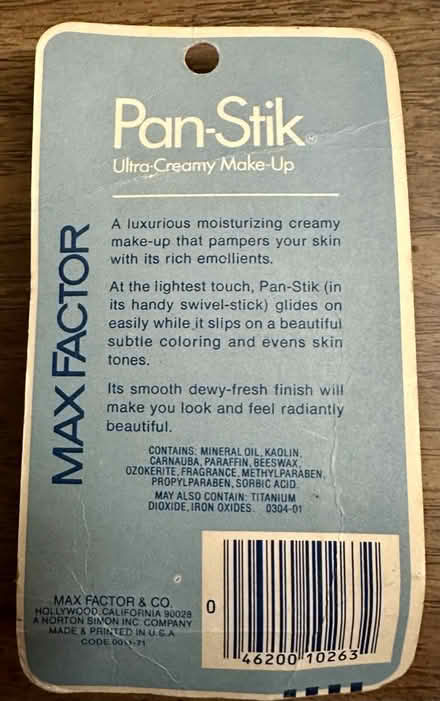Photo of free Max Factor Pan-Stik Make-up (West San Jose 95128) #2