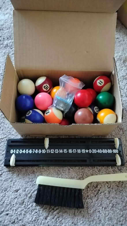 Photo of free Pool and snooker balls (Stockwood, Bristol) #1