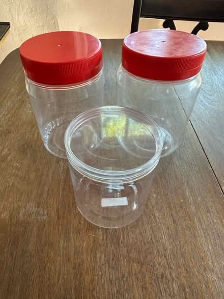Photo of free Plastic cookie containers (Alameda West End) #1