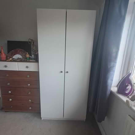 Photo of free White double wardrobe (north watford WD24) #2