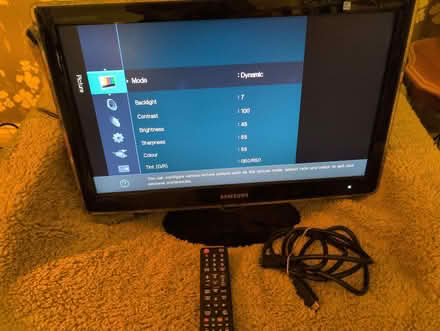Photo of free 22 inch Samsung tv (Wistaston CW2) #1