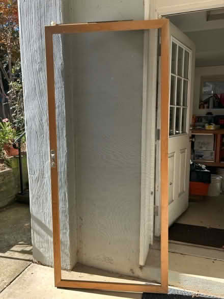 Photo of free Pella screen door (Arlington - Cherrydale) #1