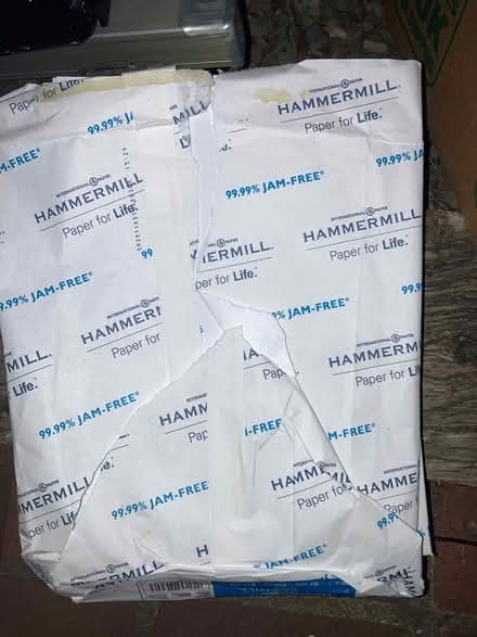 Photo of free Letter size printer paper (Foothill Boulevard Cupertino) #1