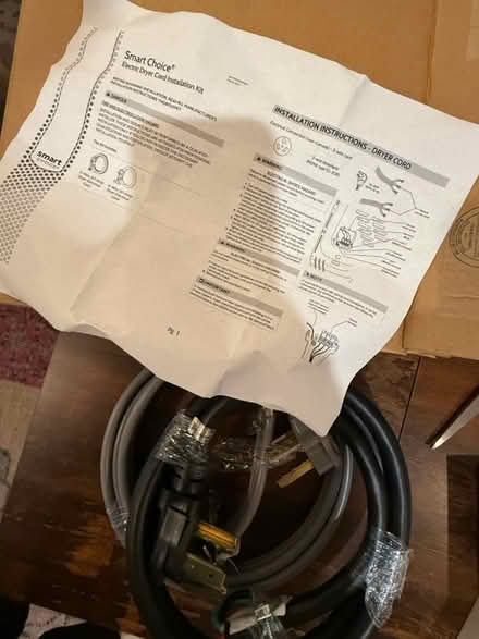 Photo of free Dryer Cord Installation Kit (Alexandria) #1