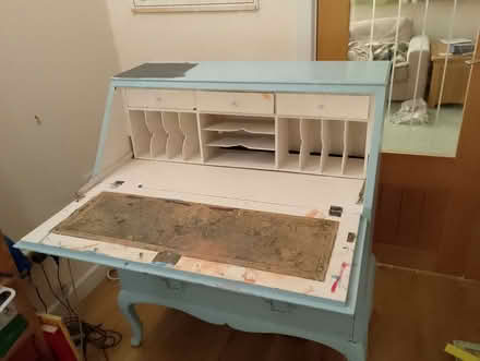 Photo of free Painted desk / bureau (Weston) #2