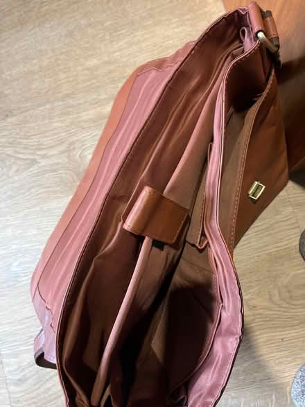 Photo of free Leather briefcase (CR8) #2