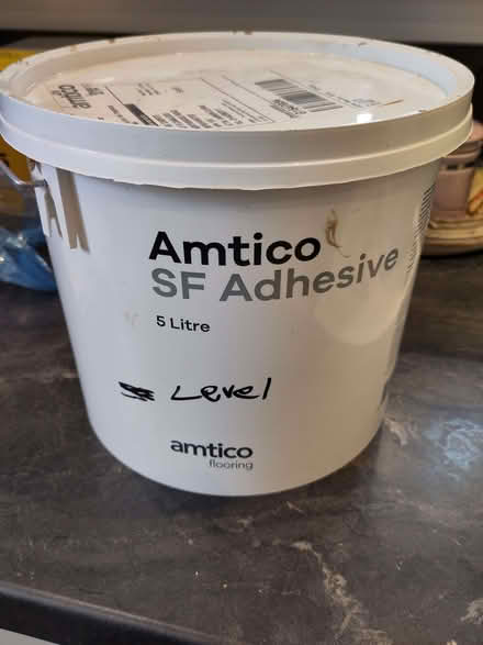 Photo of free Amtico SF adhesive. (Berkhamsted HP4) #1