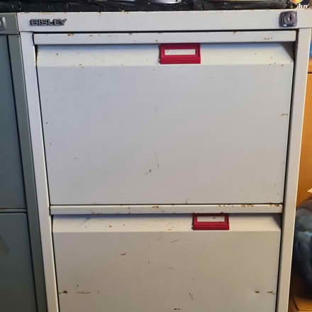 Photo of free Bisley 4 drawer metal filing cabi (Southgate RH11) #1