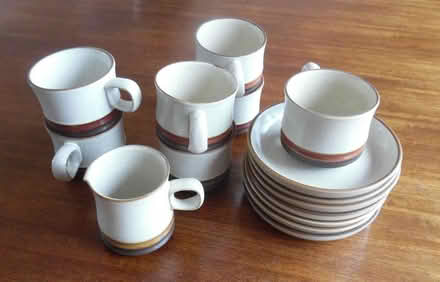 Photo of free denby potter’s wheel coffee set (Winterbourne, Lewes. BN7) #1
