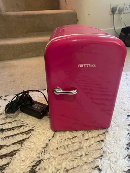 Photo of free Pink mini fridge (Acton W3) #1