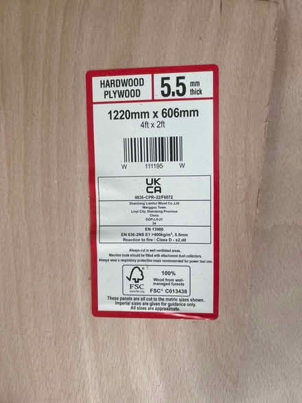 Photo of free Plywood Offcuts (Wainscott) #2