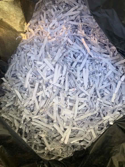Photo of free Shredded paper for pet bedding 2 big bin liners full (Nyetimber PO21) #2