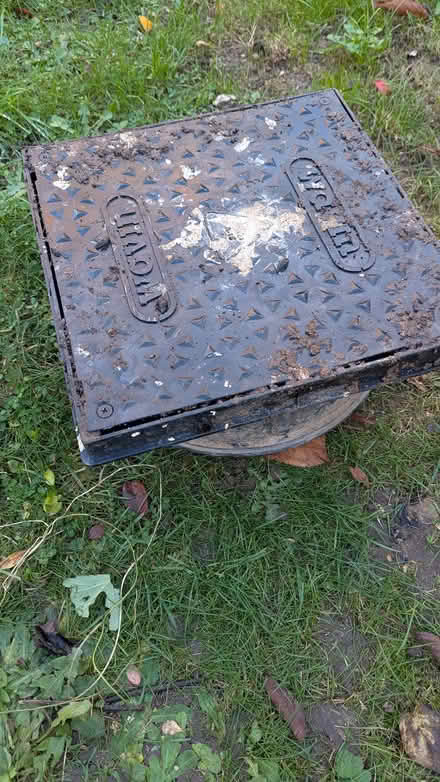 Photo of free Manhole cover & frame (The Cedars Estate WD3) #1
