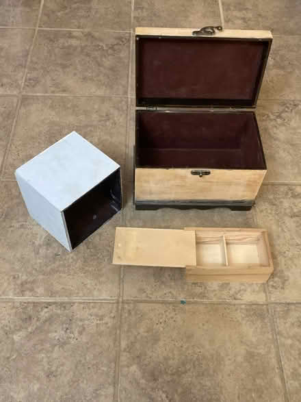 Photo of free 3 wooden boxes (Petworth/ Park View) #1