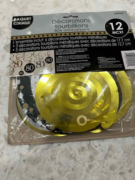 Photo of free 80th birthday decorations (North Oakville) #1