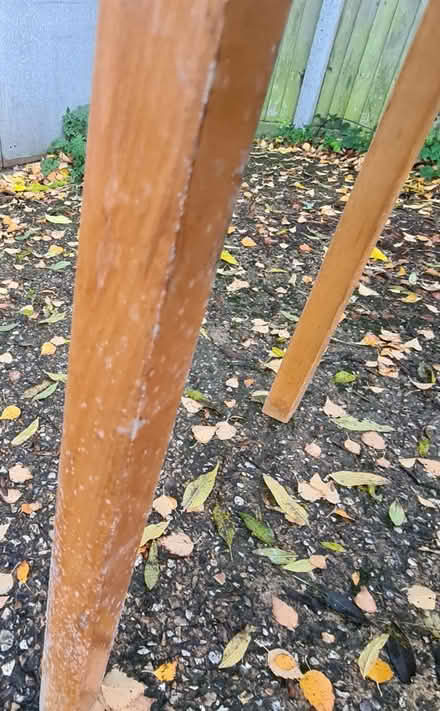 Photo of free Blue Melamjne Kitchen Table (Southgate RH11) #1