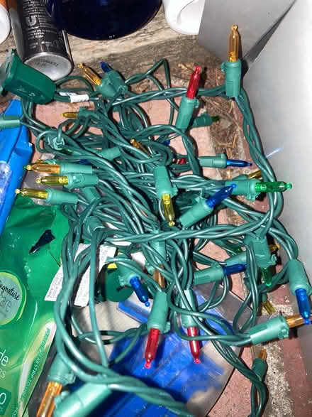 Photo of free Small multicolor Christmas lights (Foothill Boulevard Cupertino) #1