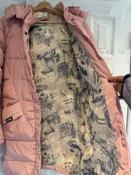 Photo of free Pink Korean Parka/snow coat (Layhill, Glenmont Metro area) #2