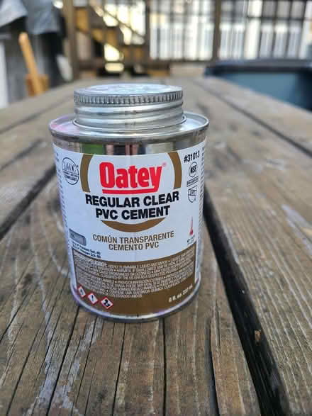 Photo of free PVC cement (Methuen, MA) #1