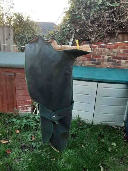 Photo of free Greyhound waxed fleece lined coat medium (Old Woking GU22) #1