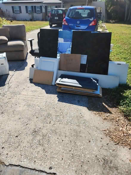 Photo of free Sofa, microwave, cabinet panels (Largo) #2