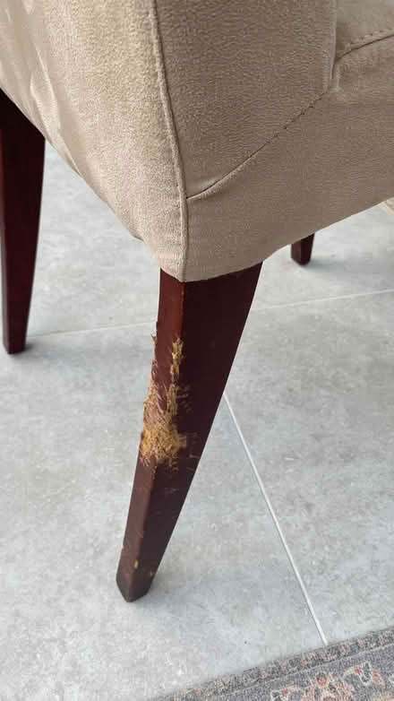 Photo of free Four dining chairs (Mill Lane crowborough TN6) #3