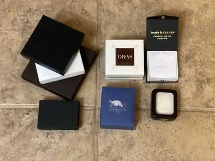 Photo of free 8 cardboard/jewelry boxes (Petworth/ Park View) #1