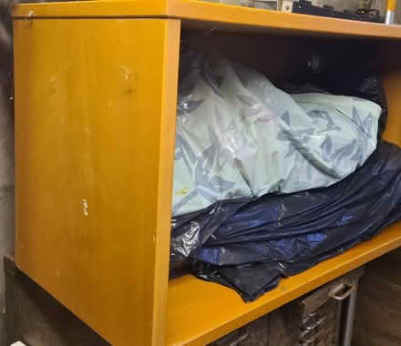 Photo of free Open wooden cabinet, no doors (Southgate RH11) #2