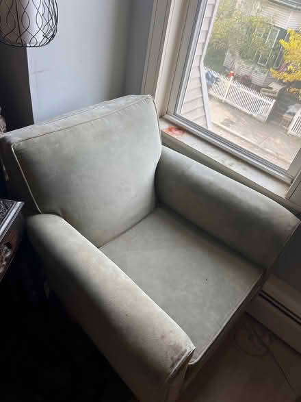Photo of free Upholstered chair, L shaped sofa (Fort Hill, Roxbury) #1