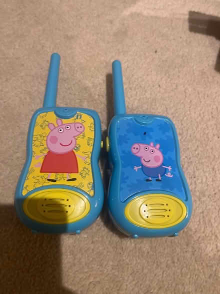 Photo of free Peppa pig walkie talkie (Kidbrooke, SE3) #1