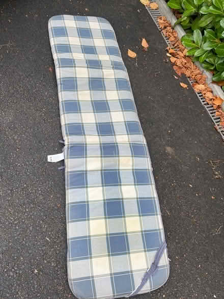 Photo of free Cushion Cover for sun lounger (North Road) #1