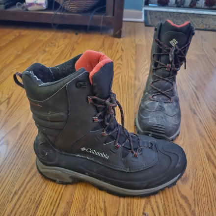 Photo of free Men's Columbia Black Winter Boots (Pape and Eastern Avenue) #1